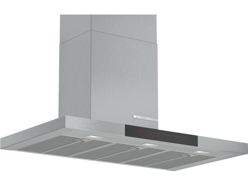 Bosch Wandhaube DWB98JQ50 5 Stufen Effiziente Beseitigung von Fett, Geruch und Dampf aus der Küchenluft