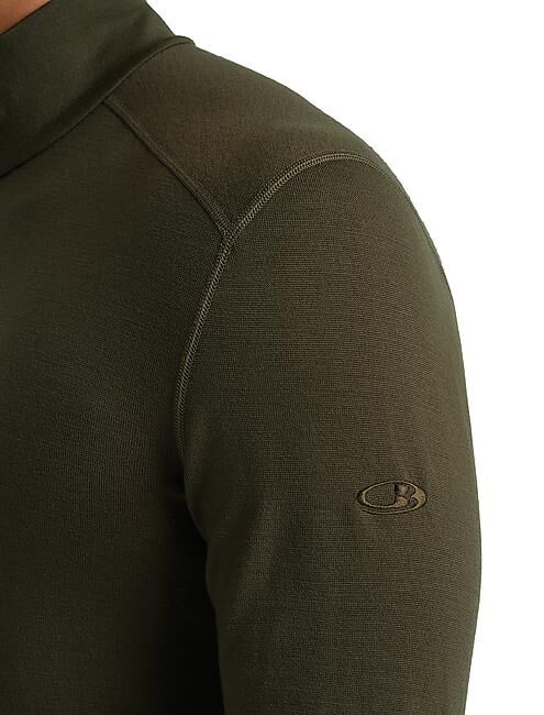 ICEBREAKER - T-SHIRT ML DEMI ZIP 260 TECH HALF ZIP M