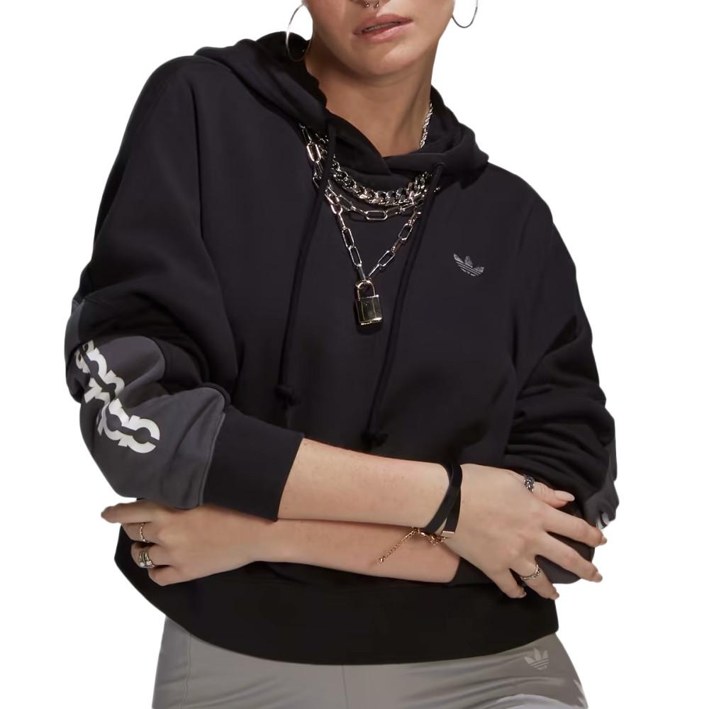 Adidas Sweat Noir Femme Adidas Hoodie HF2139