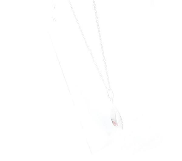 Unique And Co Ladies Unique And Co 925 Sterling Silver CZ Necklace