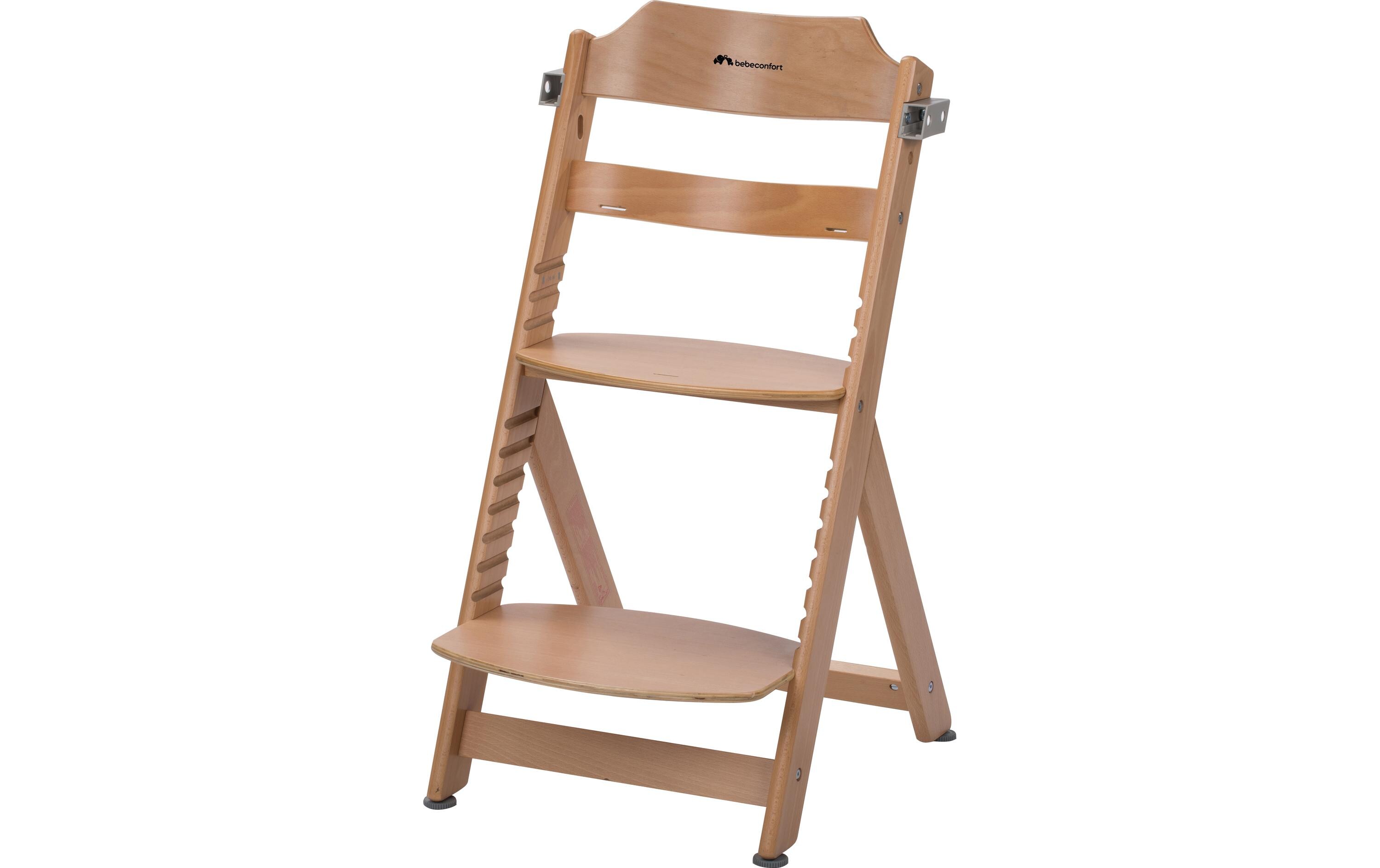 Treppenhochstuhl Timba NaturMitwachsender Holzhochstuhl