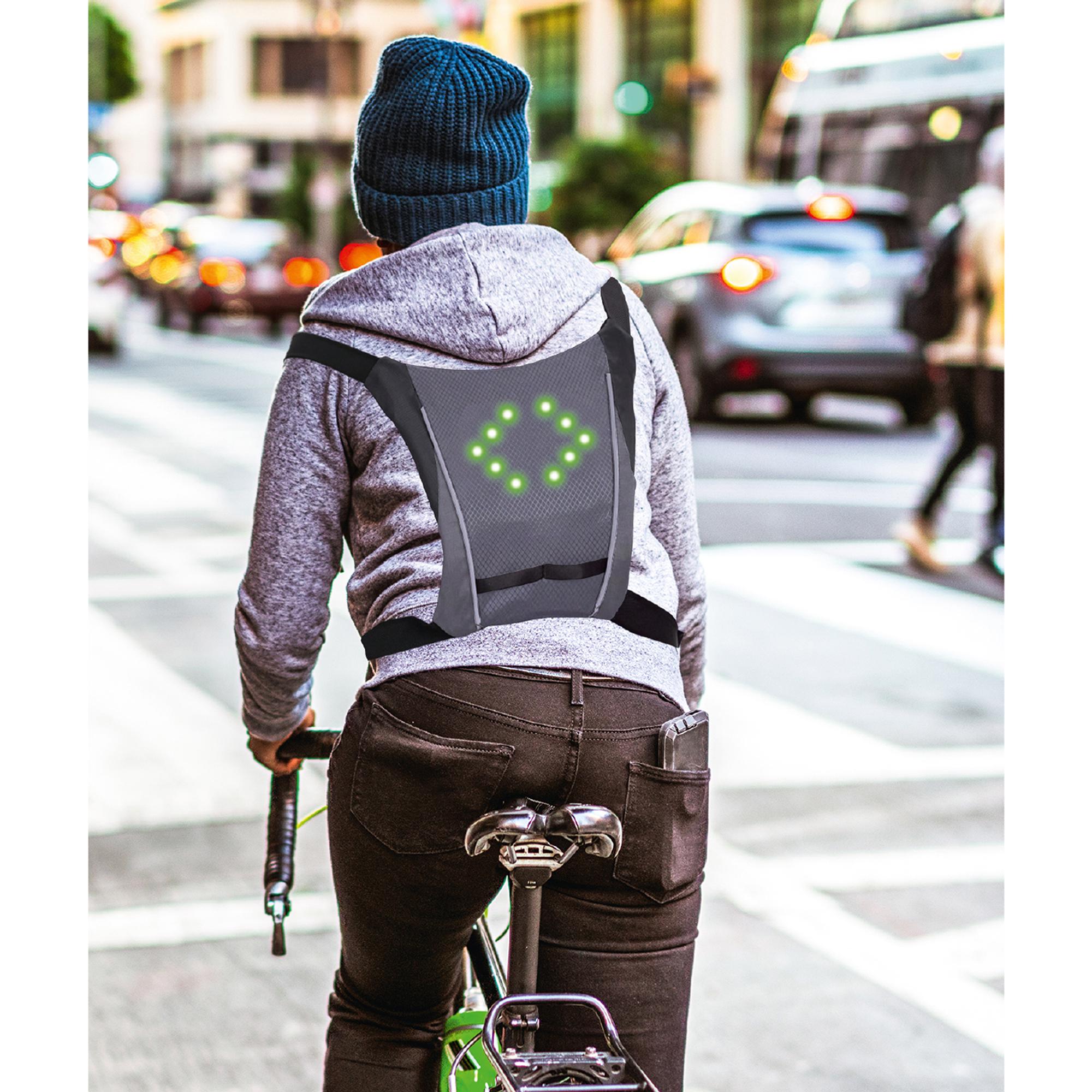 GILET CLIGNOTANT LED SANS FIL TELECOMMANDE