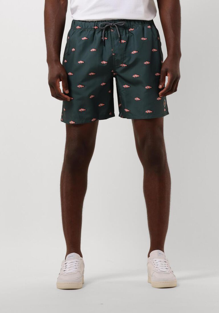SHIWI groene shiwi  men swimshort clownfish