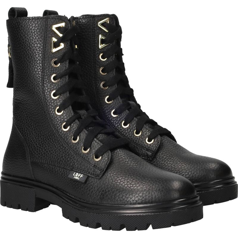 LOFF 1881 Veterboots Zwart Meisjes