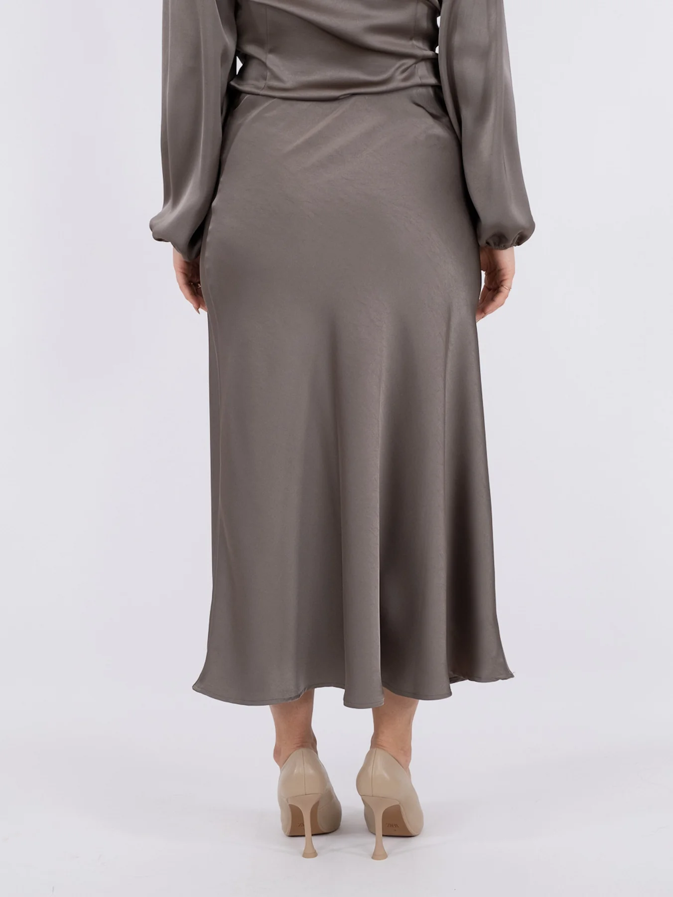 Neo Noir Bovary Skirt warm grey