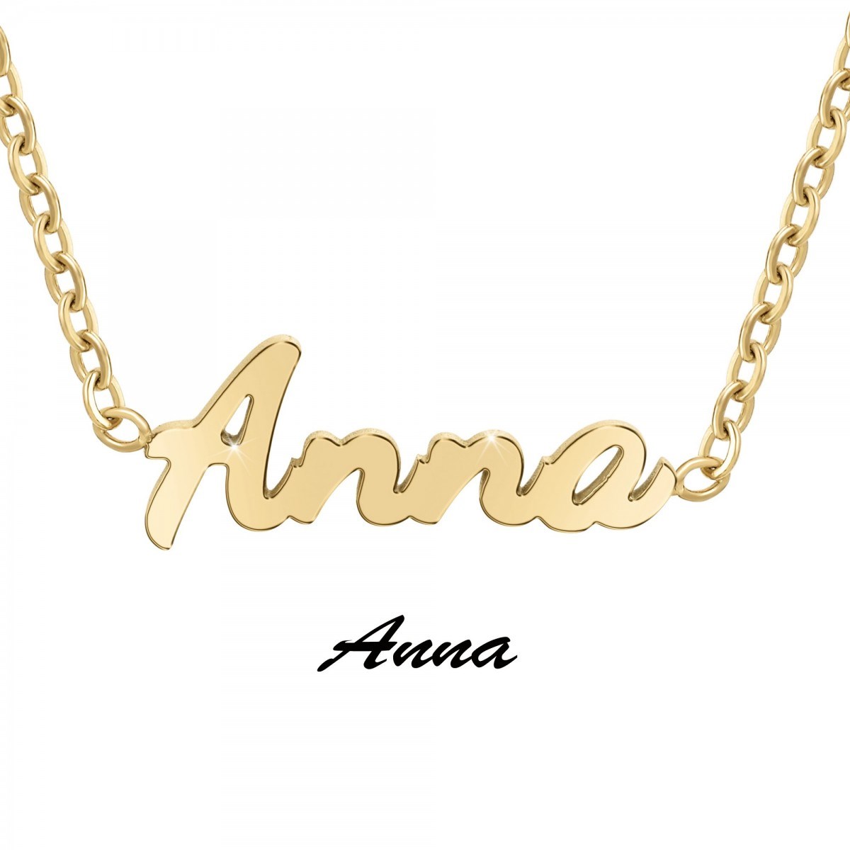 Anna - Collier prénom
