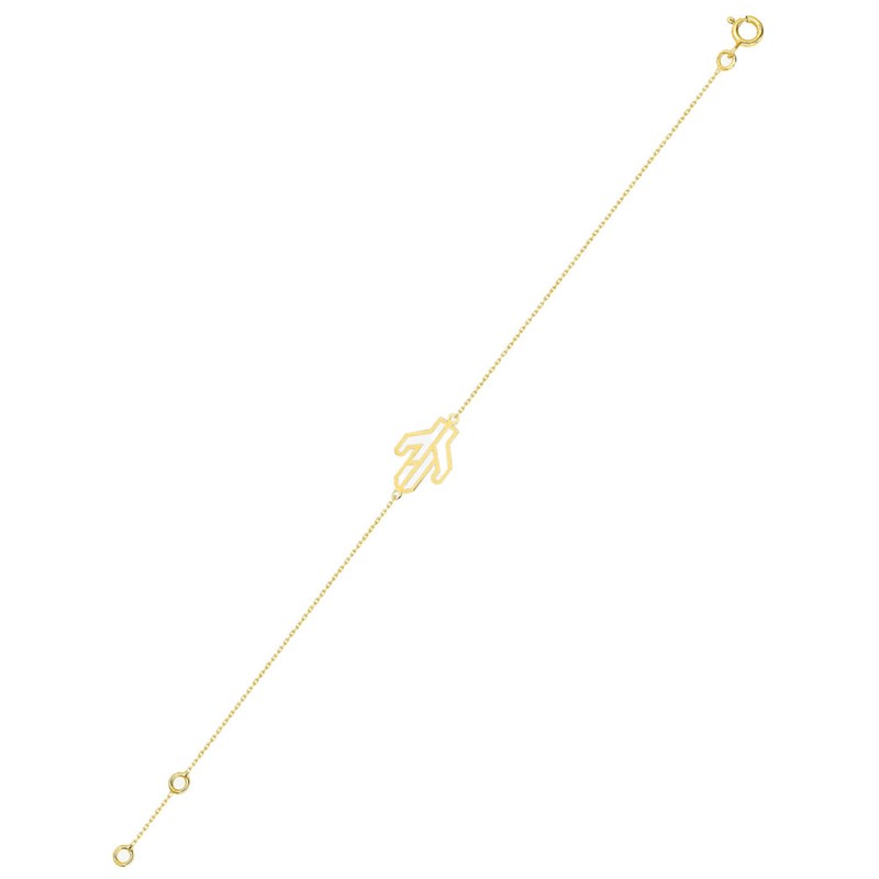 Bracelet Femme - Or 18 Carats - Longueur : 18 cm