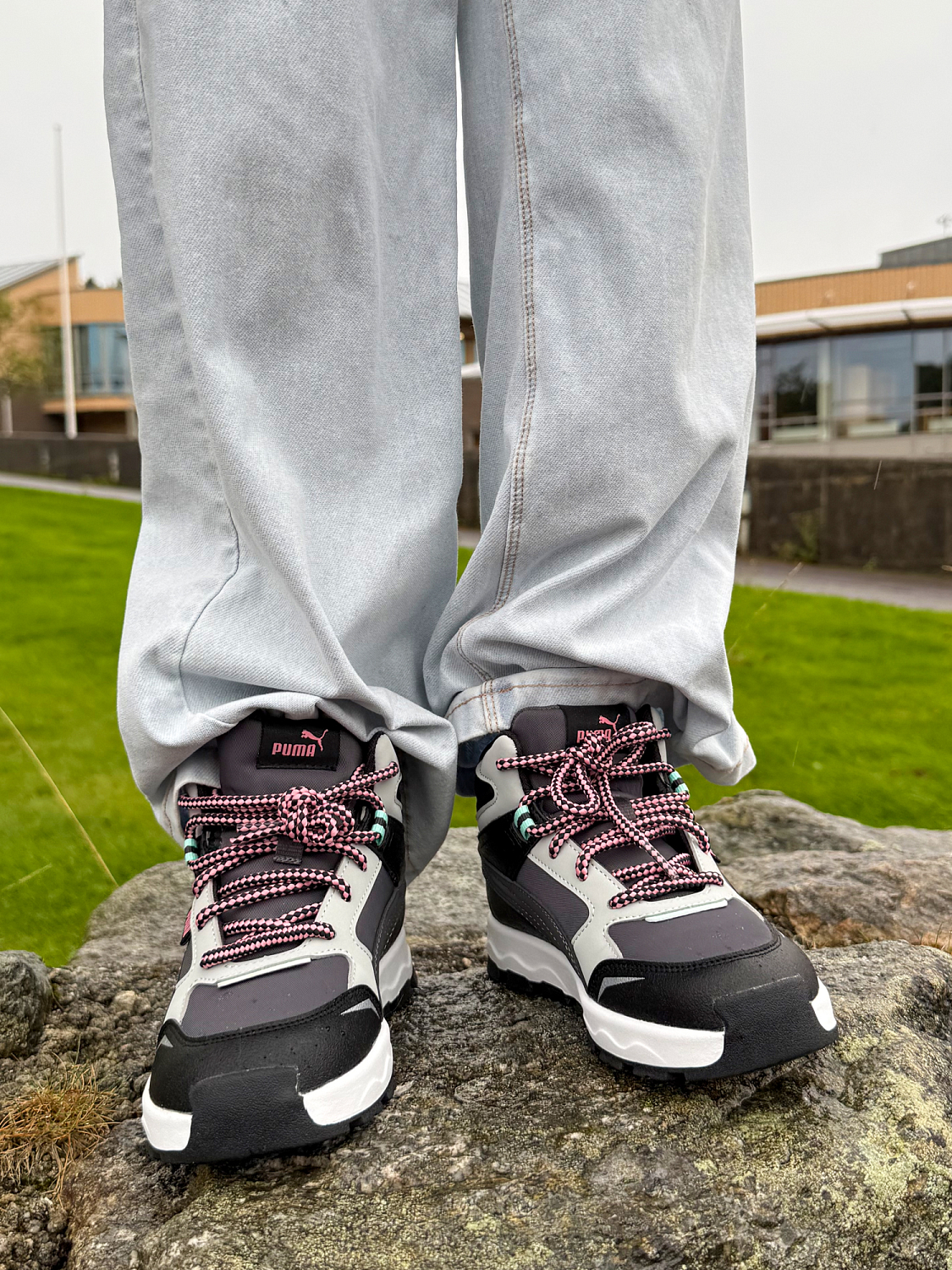 Puma Evolve Trail Sneakers Kids Vannavvisende