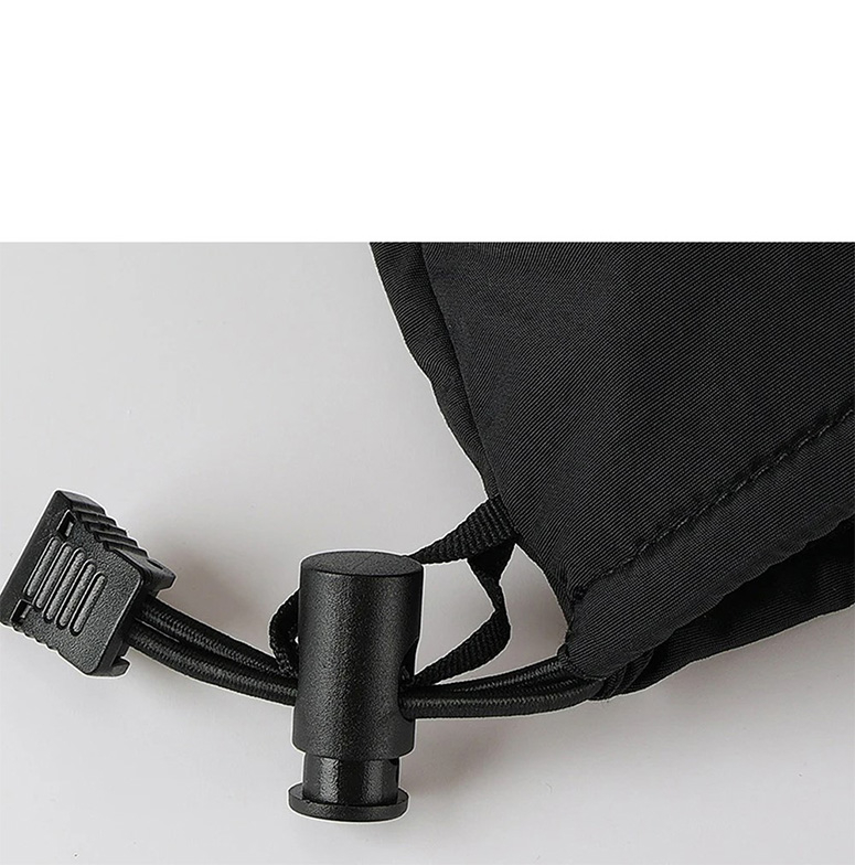 (1 Paar) Gr. L Echtleder Ski Handschuhe Gefütterte Winter Handschuhe - Schwarz