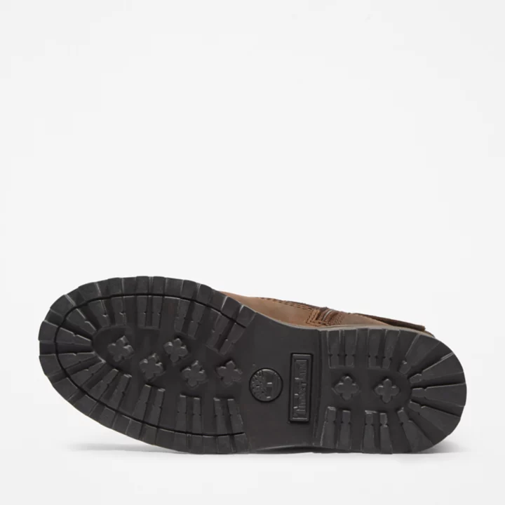Bota infantil forrada Courma Kid na cor marrom escuro
