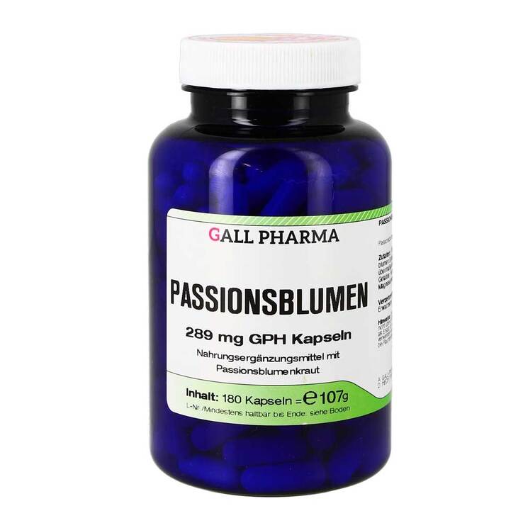 Passionsblumen 289 mg GPH Kapseln, 180 St