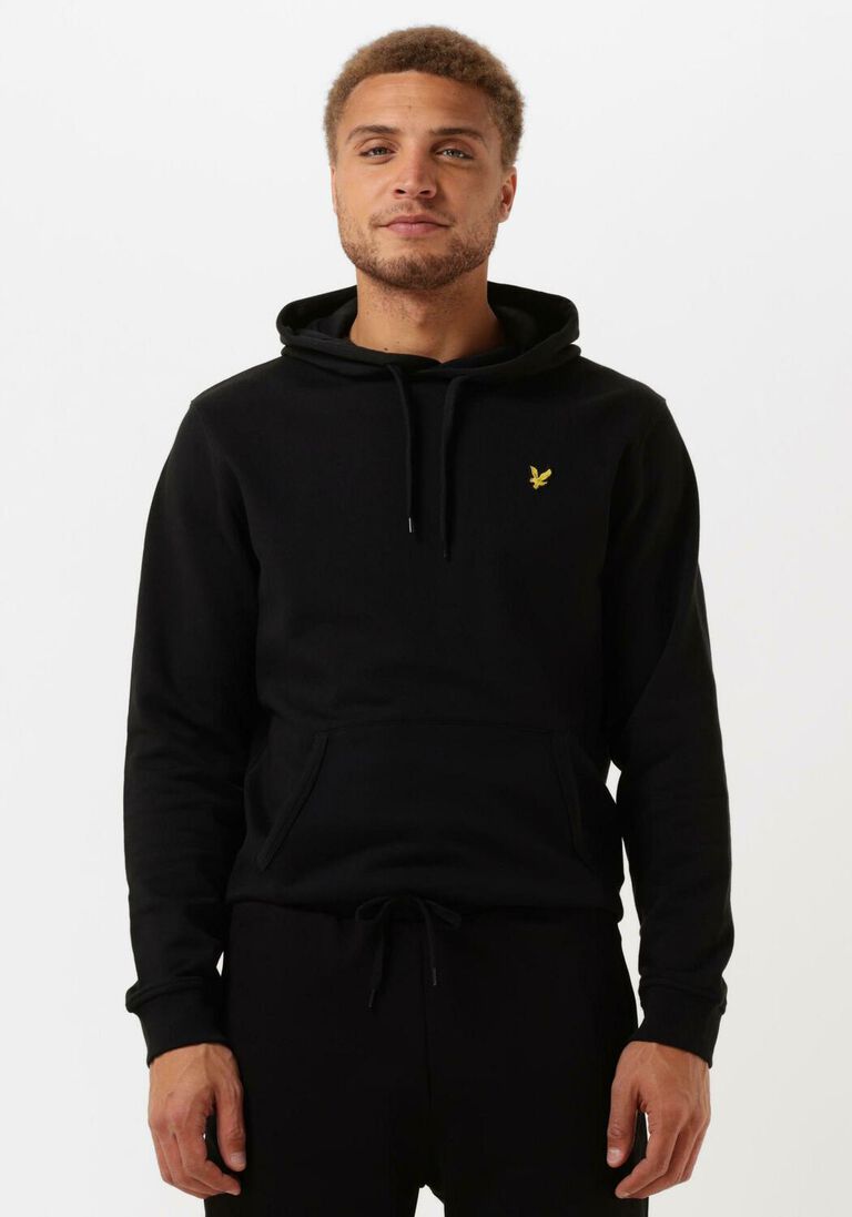 LYLE & SCOTT zwarte lyle & scott sweater pullover hoodie