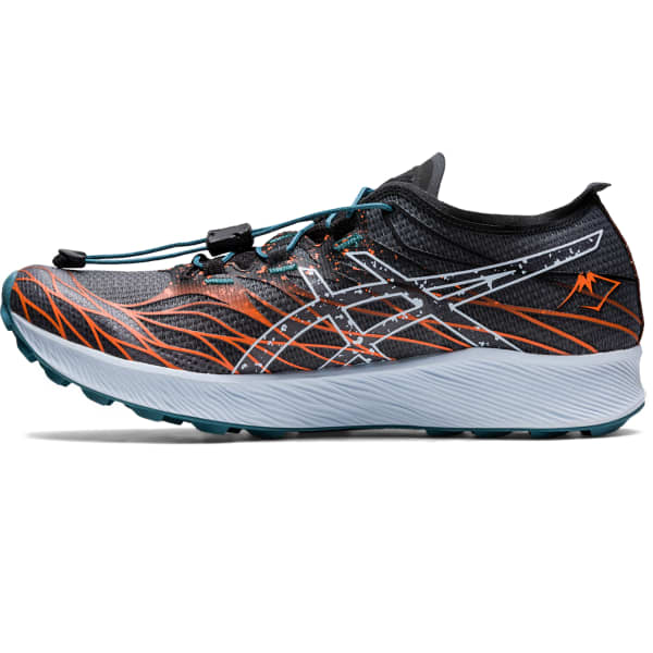 Chaussure trail ASICS FUJISPEED BLACK/NOVA ORANGE