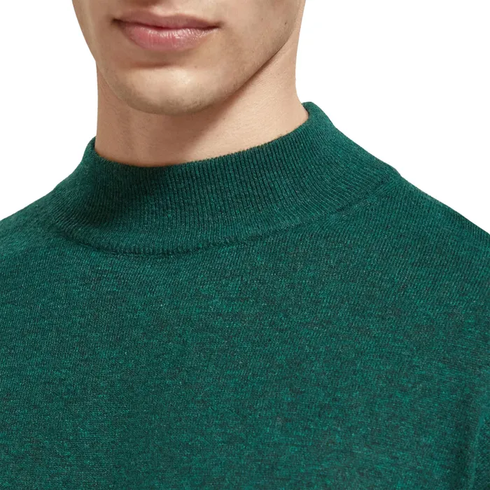 Scotch & Soda Dropped Shoulder Basic Mock Trui Heren