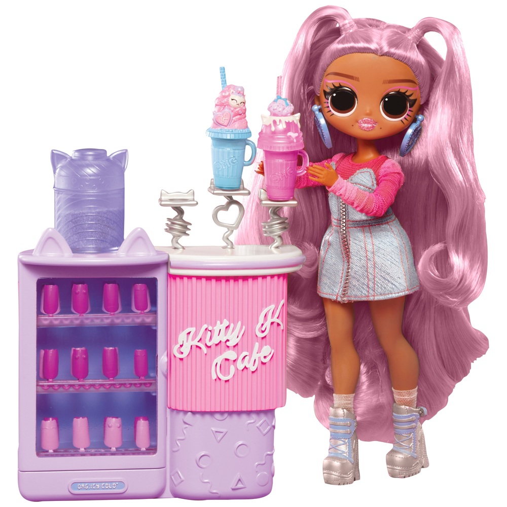 LOL Überraschung! OMG Süßes Nagelset Kitty K Café