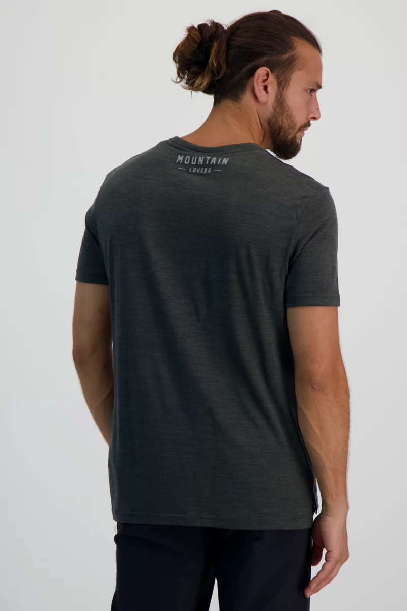 super.natural Climbing Line Merino Herren T-Shirt