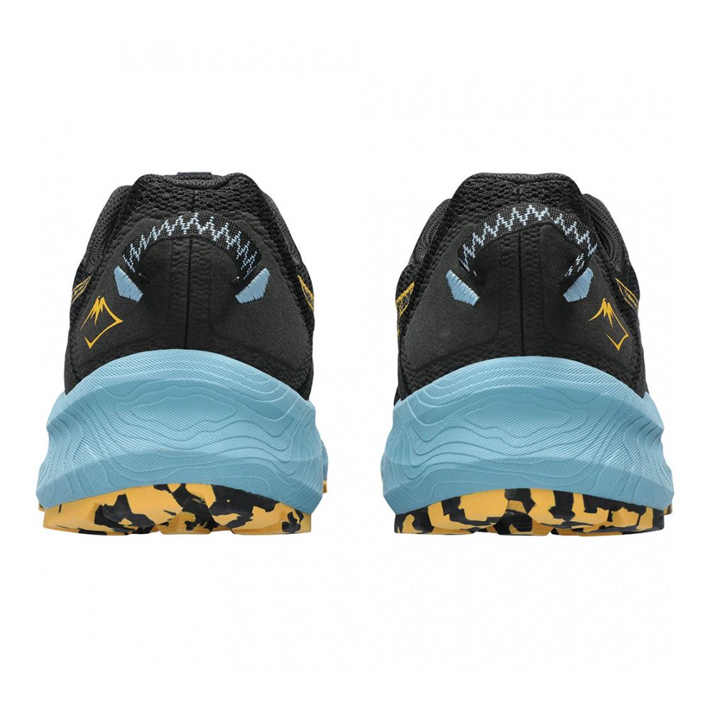 Asics TRABUCO TERRA 2 - Chaussures trail Homme black/honey