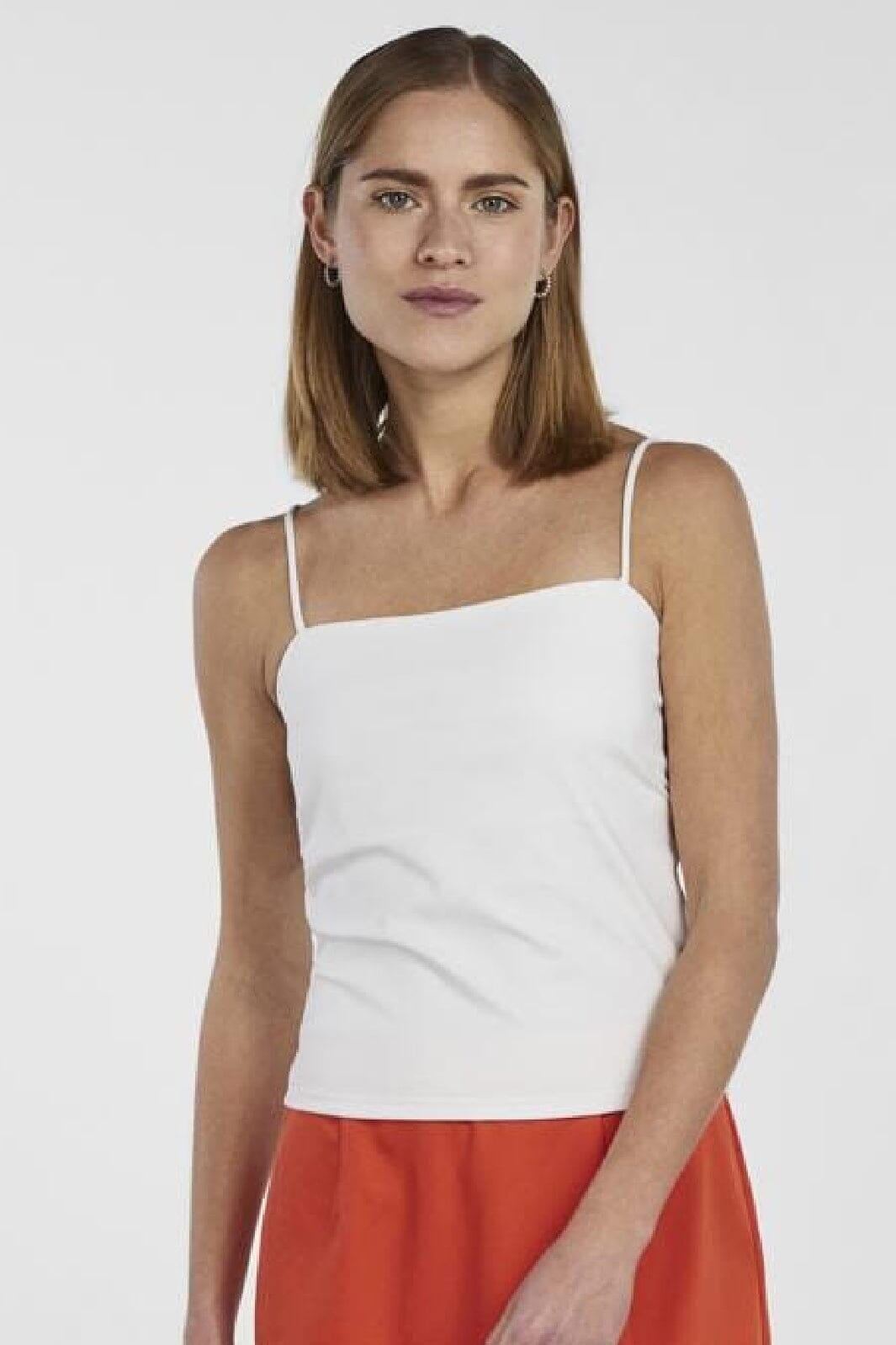 Pieces Pcminni Strap Top 4318970 bright white