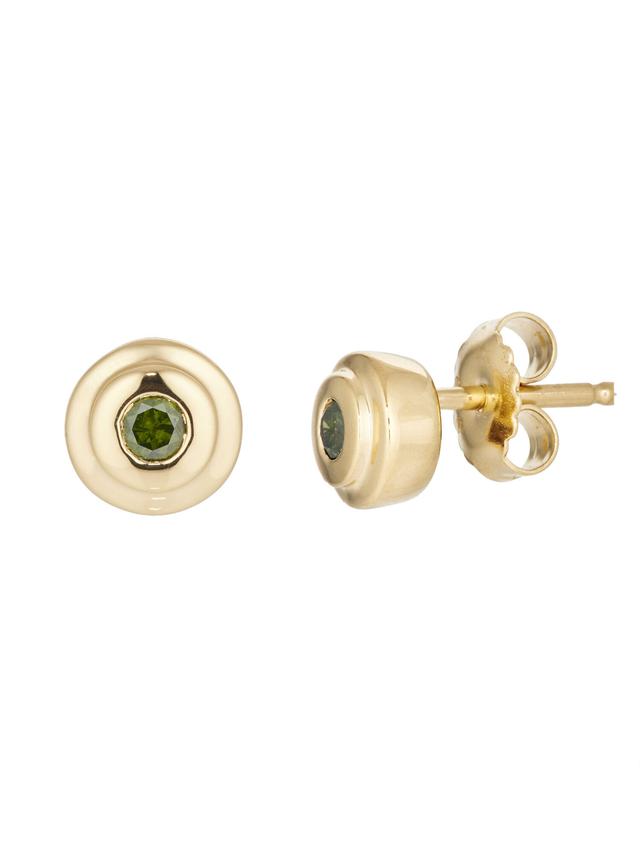 Brillant-Ohrstecker, versch. Farben, ca. 0,20 ct.