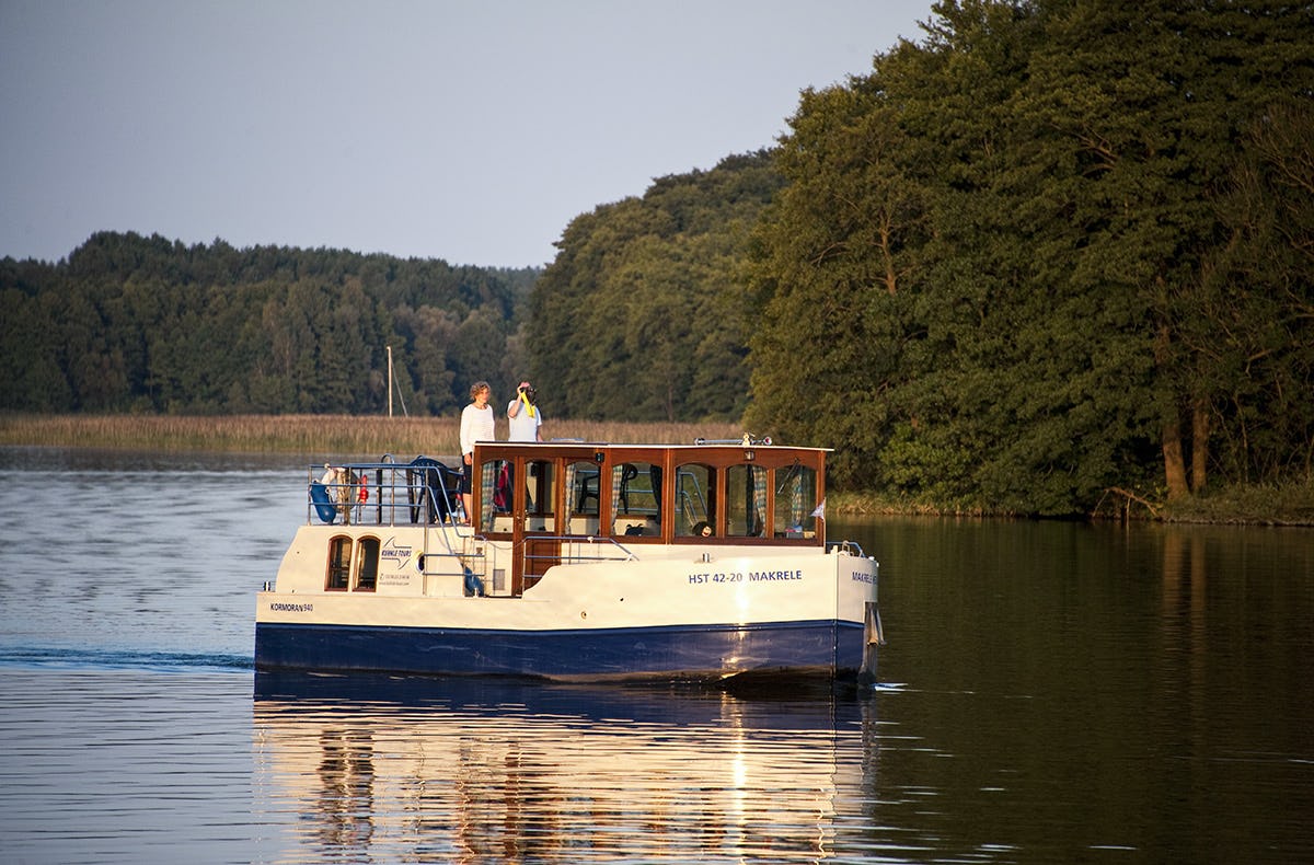 Hausboot-Übernachtung Zeuthen am Zeuthener See