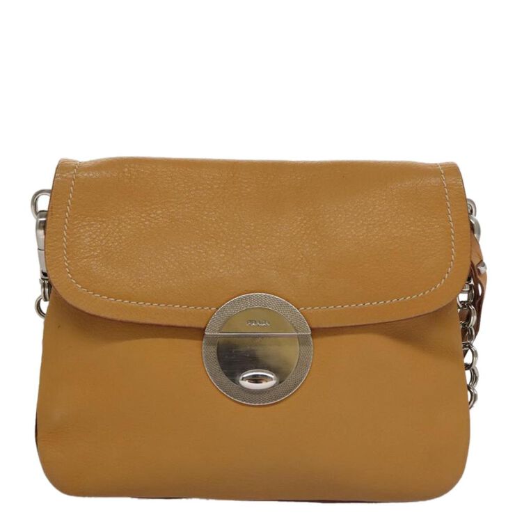 Prada Vintage Prada Shoulder Bag Brown