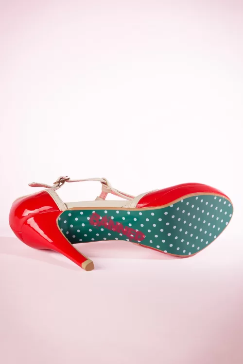 Banned Retro Betty Pumps in rood