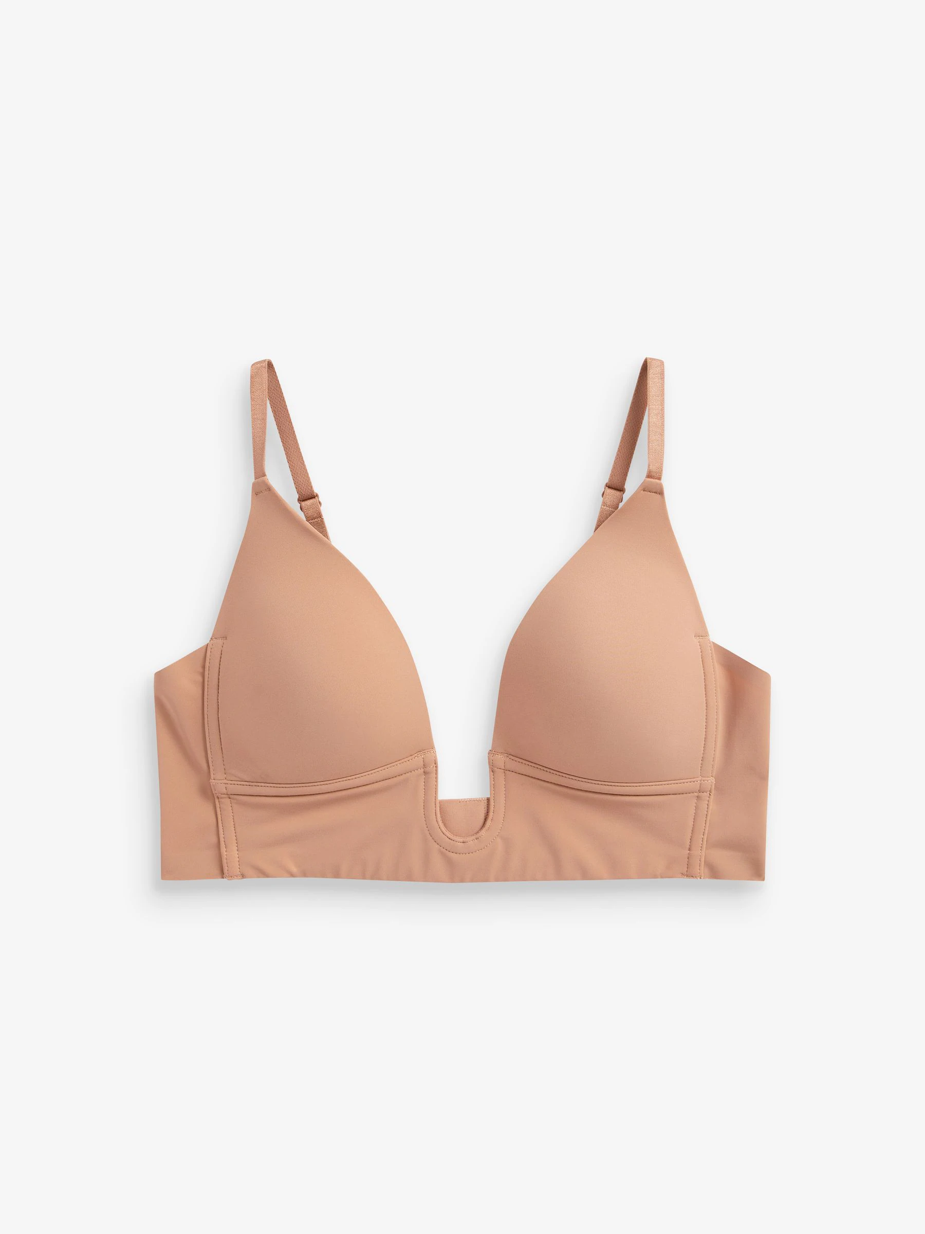 Praline nude - A-E Multiway-bh met diep decolleté