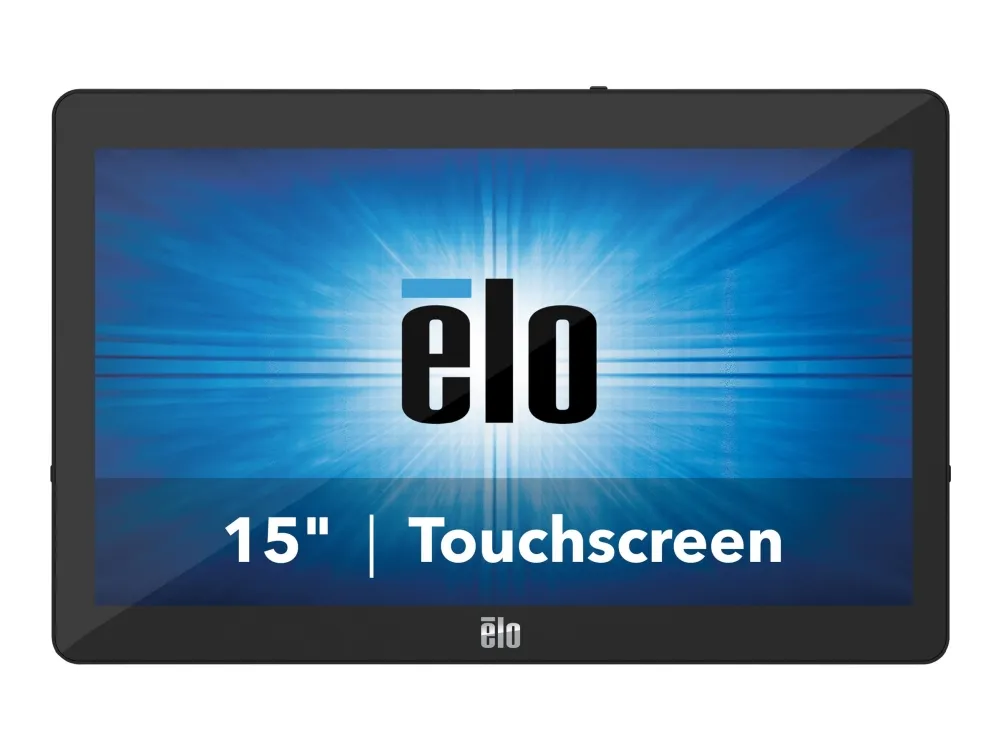 EloPOS System i5 - Alt-i-én 1 x Core i5 8500T / op til 3.5 GHz - vPro - RAM 8 GB - SSD 128 GB - UHD Graphics 630 - Gigabit Ethernet - Win 10 IoT Enterprise LTSB 64-bit - skærm: LED 15.6