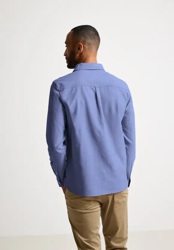 Oxford Hemd - chambray blue