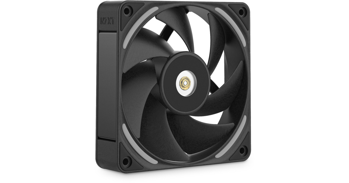 NZXTF120X RGB case fan  (Zwart, 120 x 120 x 30 mm, PWM)