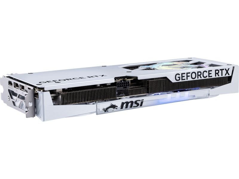 MSI Grafikkarte GeForce RTX 5060 TI 16G GAMING TRIO OC WEIS Die GAMING TRIO liefert eine starke Leistung sowohl beim Gaming als auch bei der Erstellung von Inhalten