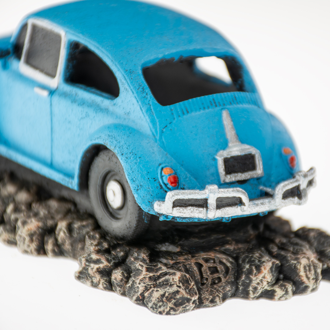 Aqua D'ella Classic Car Duits 15x7,5x6,5cm blauw