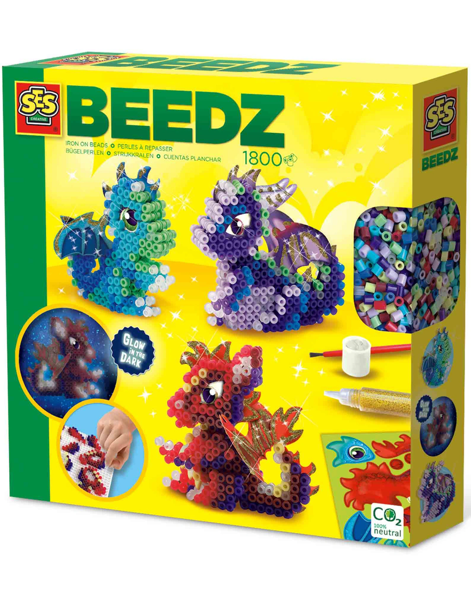Bügelperlen-Set DRACHEN