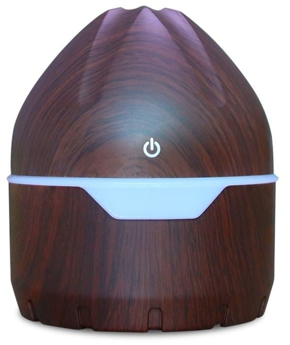 Aroma Diffuser/Fugter i trædesign, Mørkt træ
