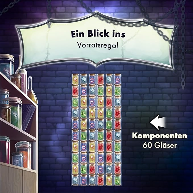 Dr. Frankenstein Brettspiel Gesellschaftsspiel für Familien / Kinder (02545)