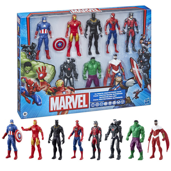8 figurines 15 cm Protecteurs suprêmes - Marvel