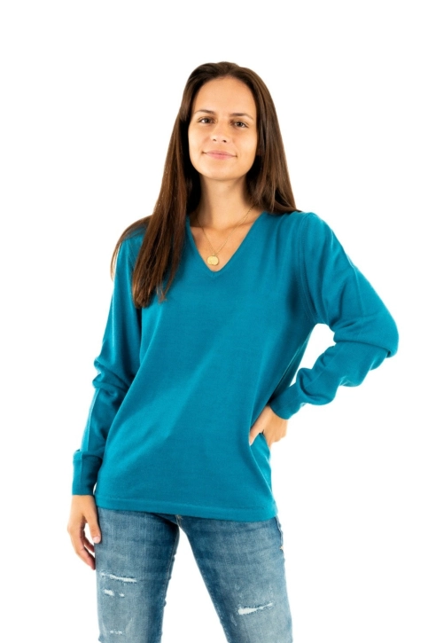 pull hiver ellemme italia 4918 bleu