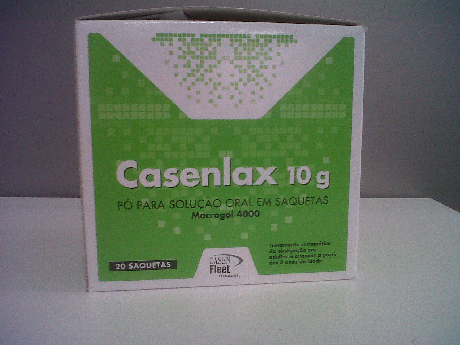 Casenlax, 10000 mg x 20 pó sol oral saq