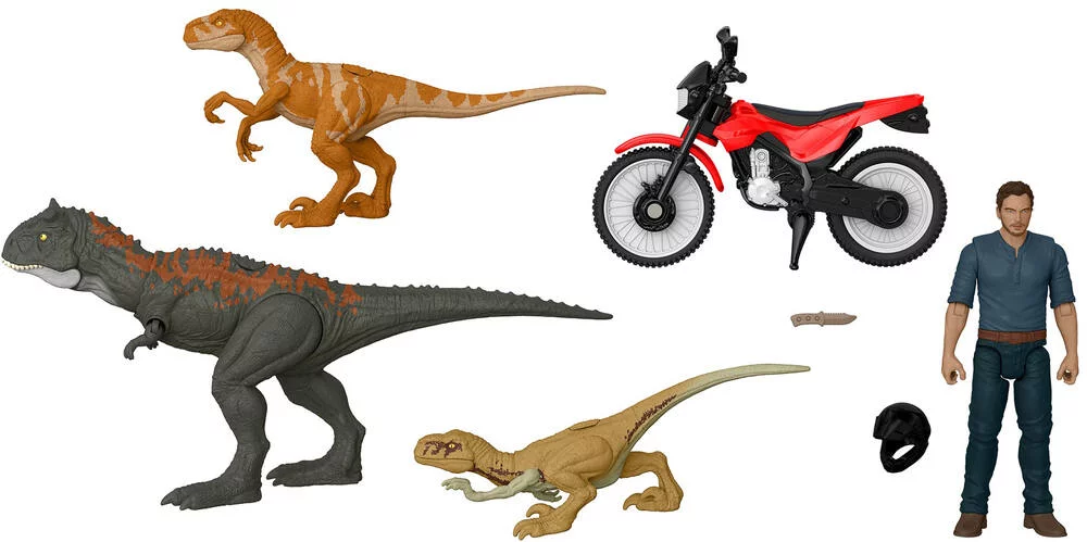 JURASSIC WORLD LE MONDE D'APRES - COFFRET LA FUITE D'OWEN