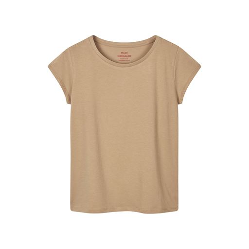 Mads Nørgaard Organic Jersey Teasy T-shirt, Tiger's Eye, S