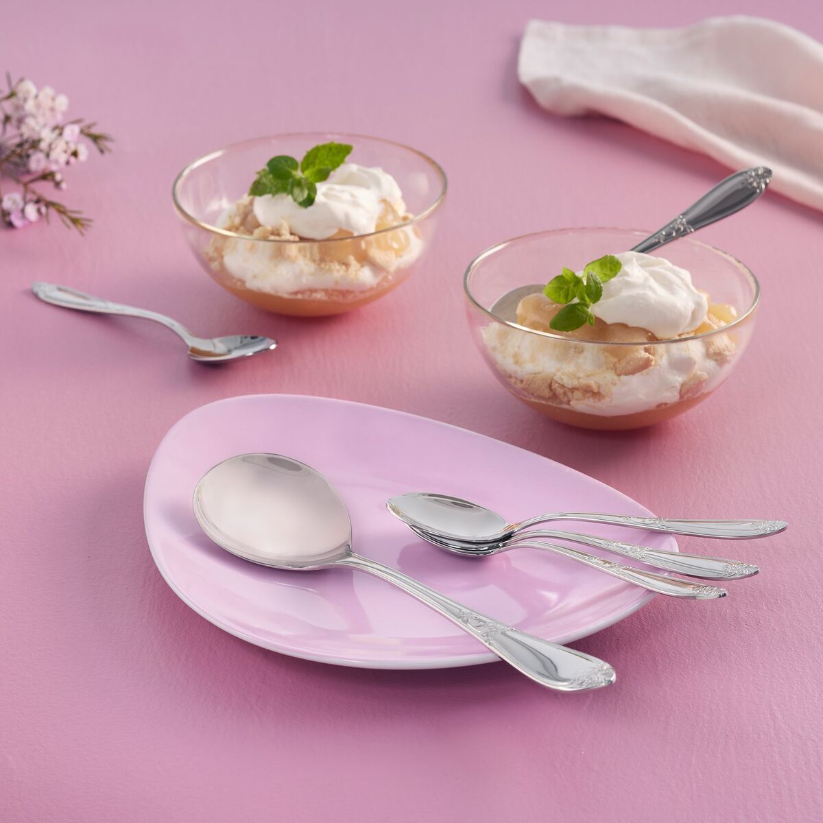 Nina Dessertbestikk 7 deler
