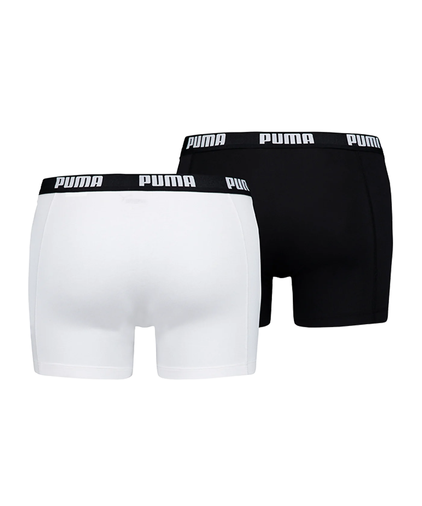PUMA Basic Boxer 2er Pack Weiss Schwarz F301