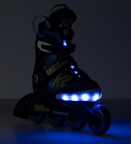 K2 Rulleskøjter - Raider Beam - Blå/Gul