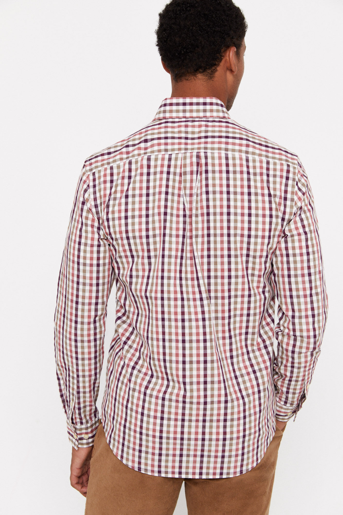 Camisa xadrez Coolmax