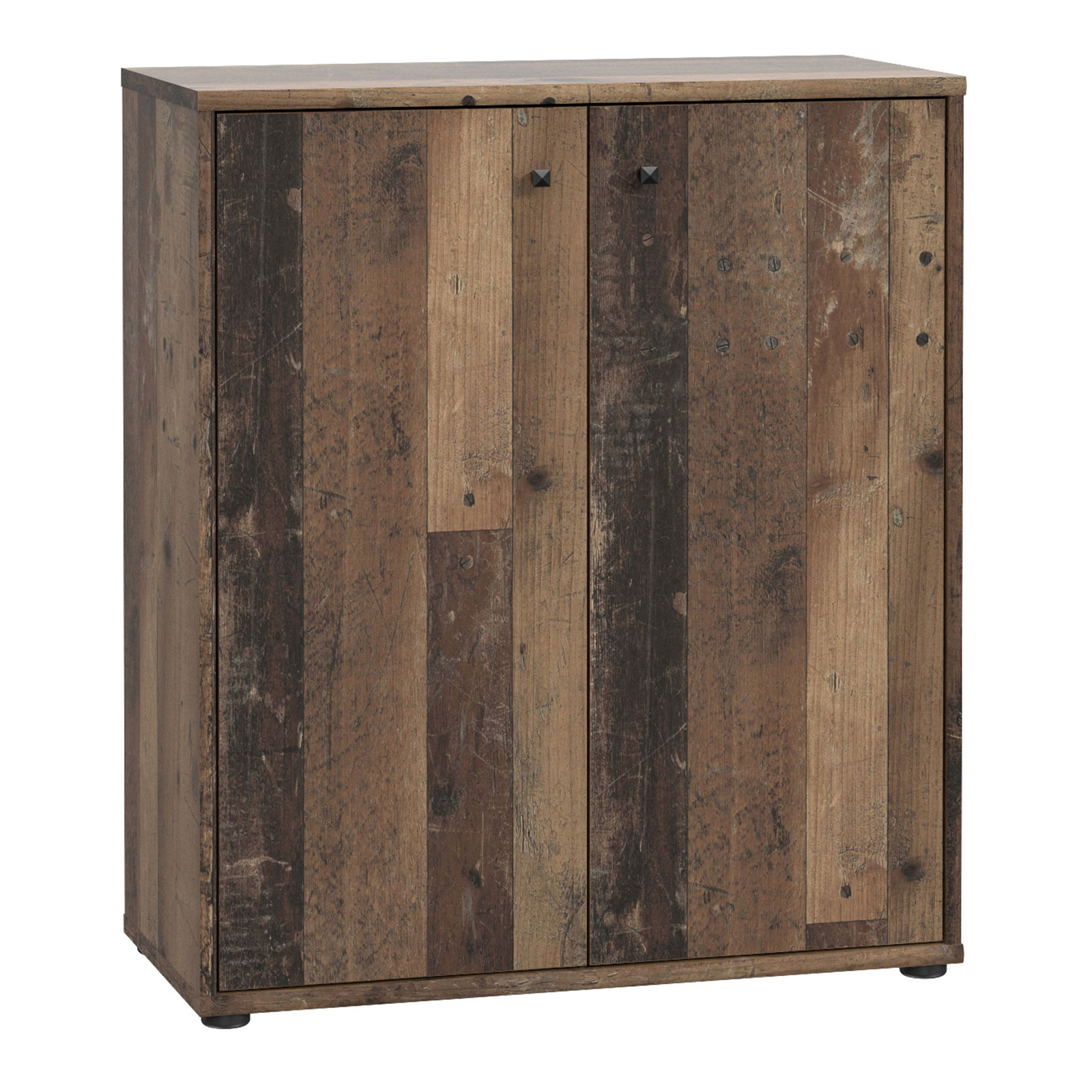 Kommode - Old Wood Vintage - 74 cm breit - 2 Türen