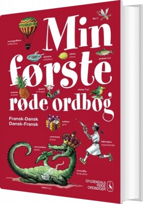 Min Første Røde Ordbog - Fransk - Else Juul Hansen - Bog