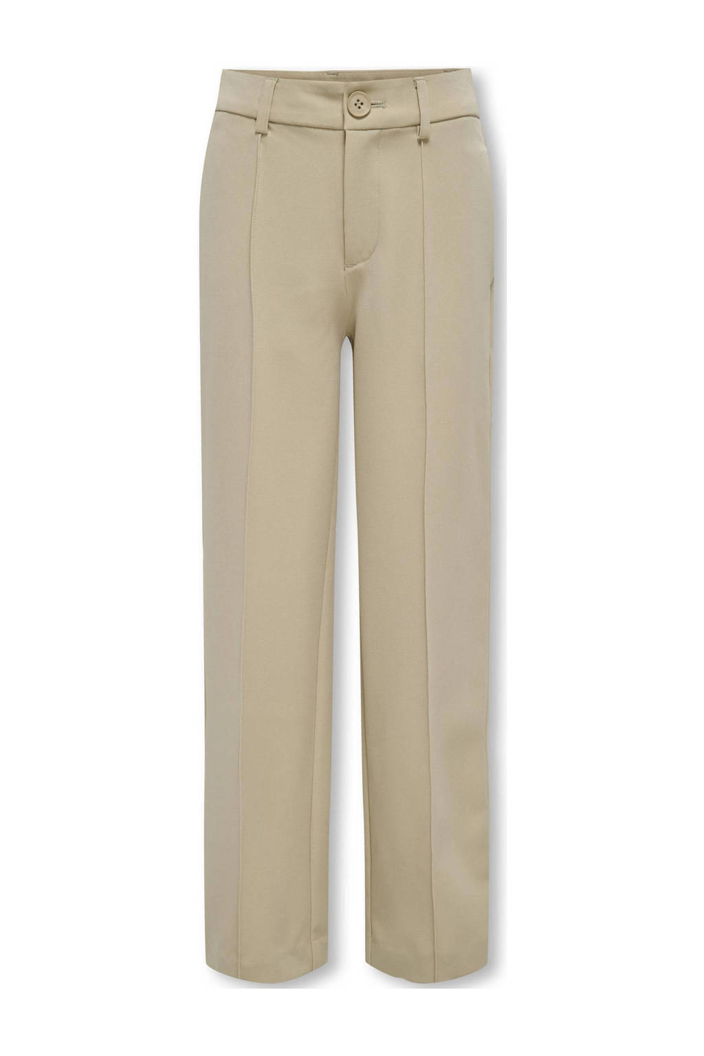 ONLY regular fit broek KOGLANA beige