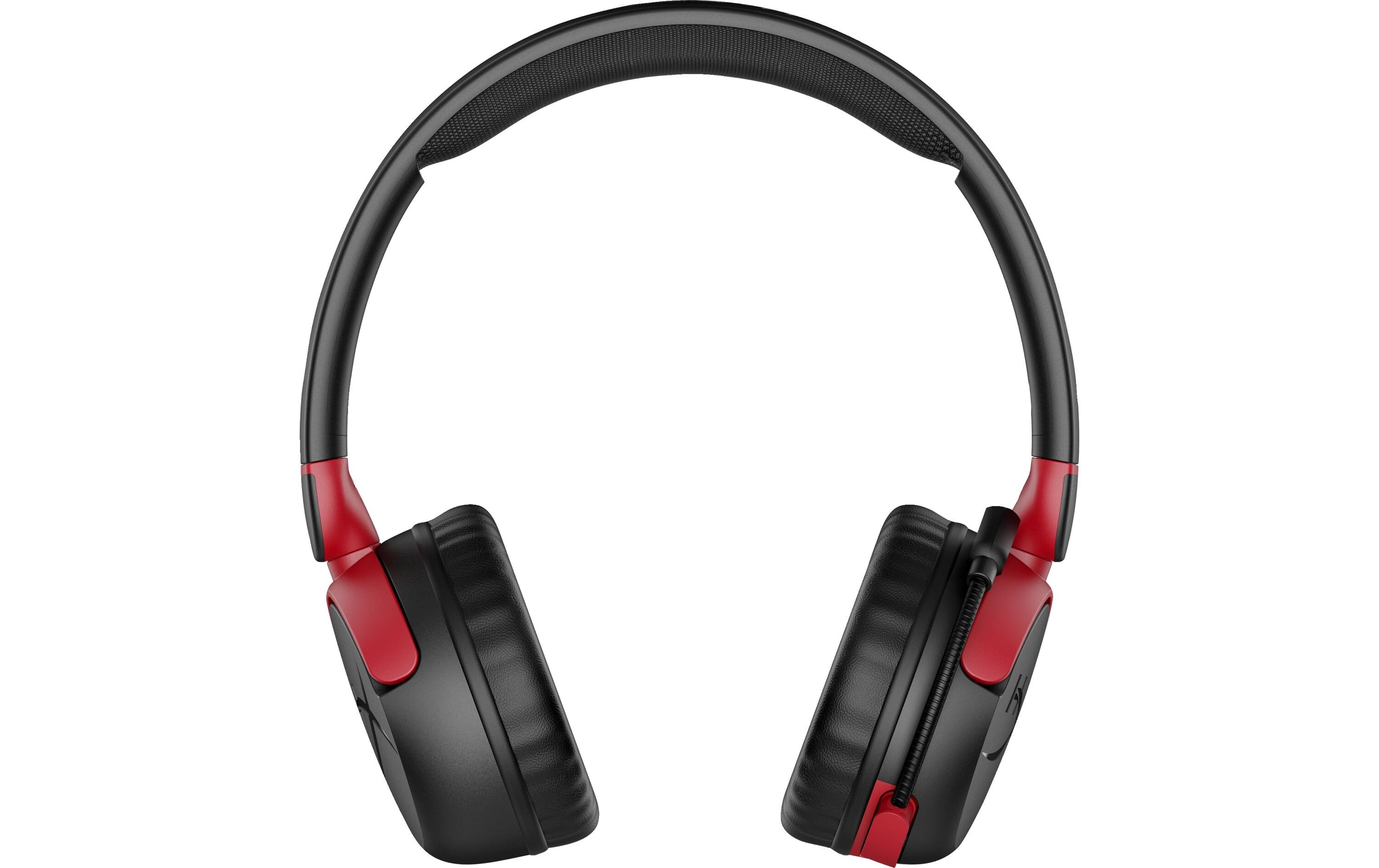 Headset Cloud Mini Wireless Rot/SchwarzKomfortables Gaming-Headset für PC und Spielkonsolen