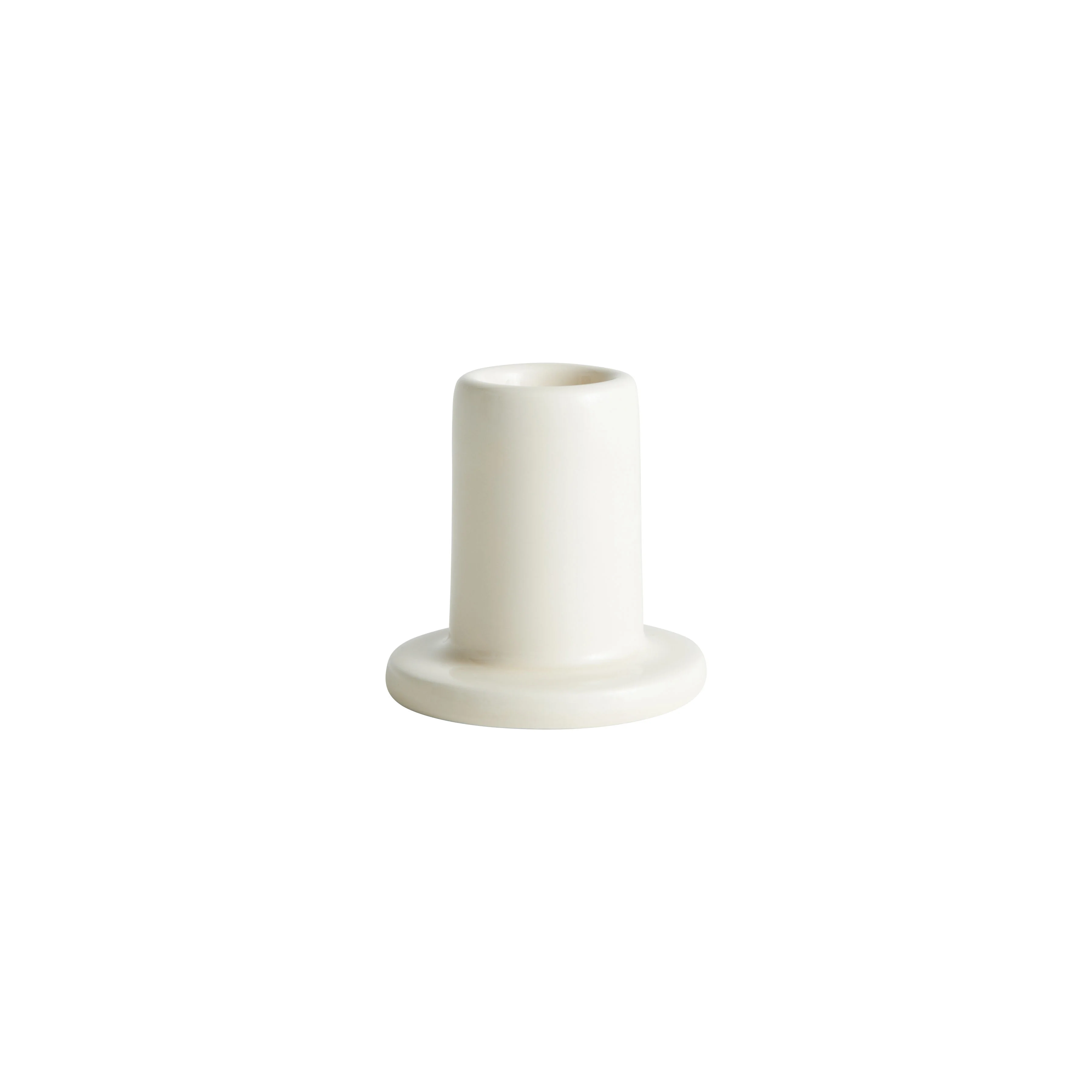 TUBE SMALL - Bougeoir céramique | Blanc