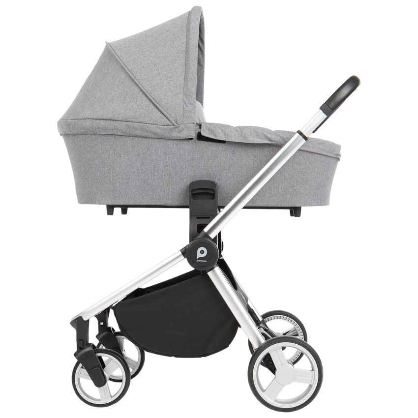 Poussette trio Tessa - Gris chiné - Ecru